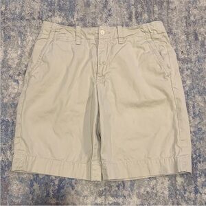 Polo By Ralph Lauren RN#41381 Mens Shorts 100% Cotton Logo Tan Size 32x10